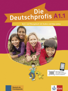 Die Deutschprofis A1.1Kurs- und Übungsbuch mit Audios und Clips online